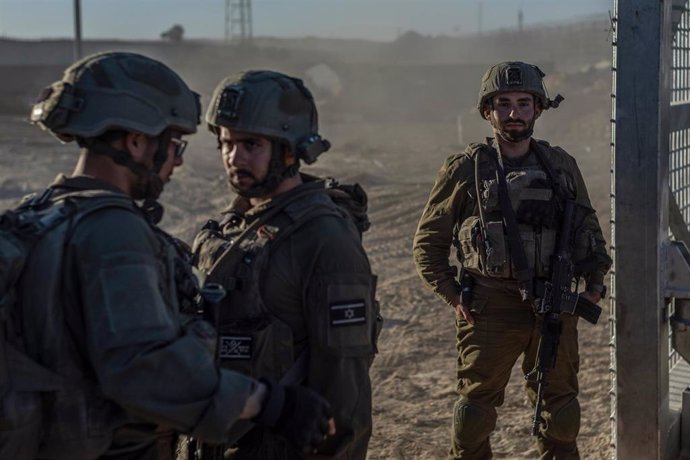Militares israelíes en Erez (Archivo)