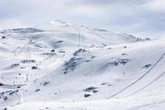 Foto: Cerrada la estación de esquí de Sierra Nevada como consecuencia de las fuertes rachas de viento