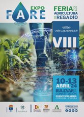 Foto: ExpoFare 2024 buscará en Fuente Palmera (Córdoba) poner la innovación al servicio de la eficiencia del regadío