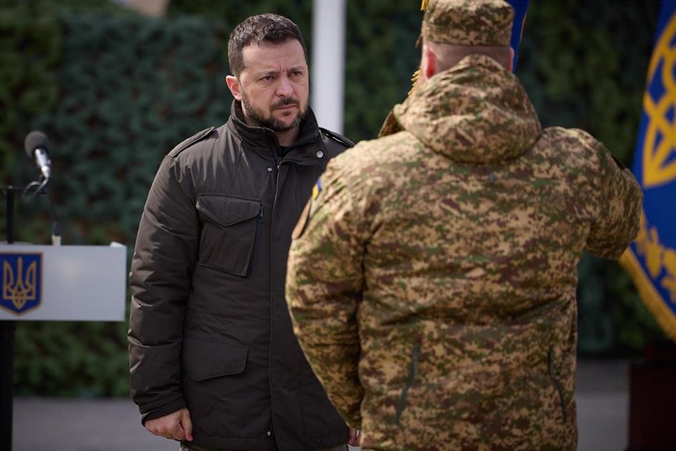 El presidente ucraniano, Volodimir Zelenski.
