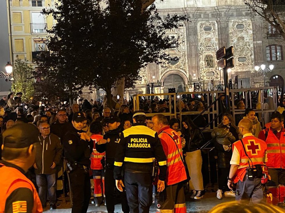 Dispositivo de Cruz Roja Zaragoza en la Semana Santa de Zaragoza