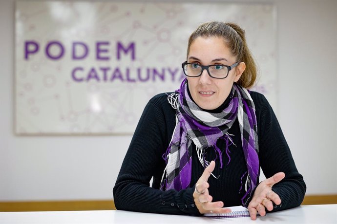 Archivo - La coordinadora de Podem Catalunya, Conchi Abellán