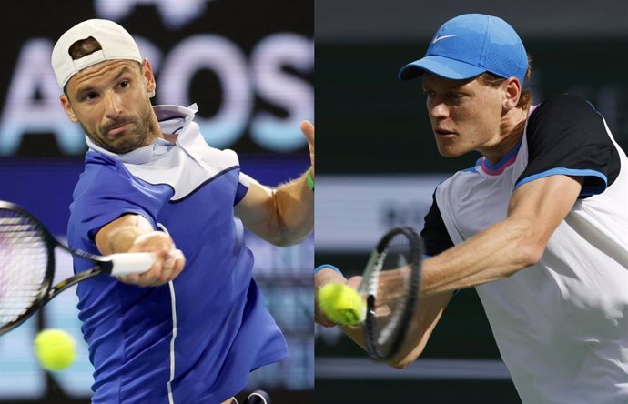 El búlgaro Grigor Dimitrov y el italiano Jannik Sinner jugarán la final del torneo de Miami