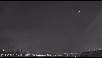 Detectan un posible misil balístico sobrevolando Cataluña y la Comunidad Valenciana que cayó al mar