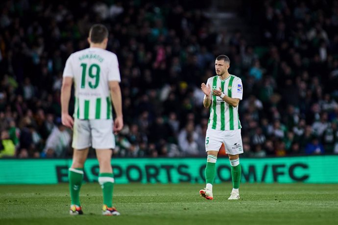 Guido Rodríguez con el Real Betis