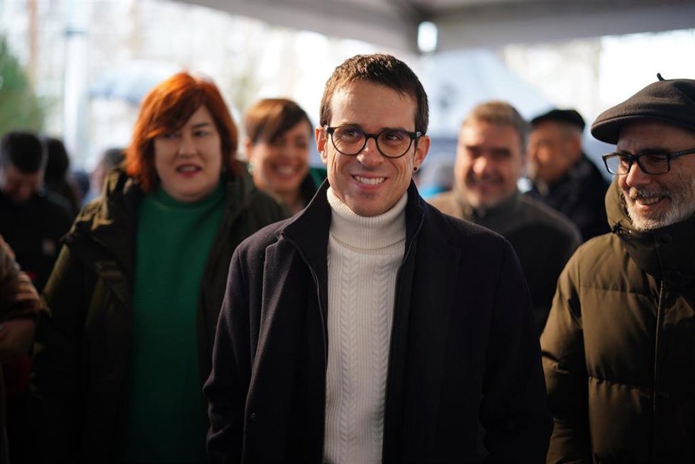 El candidato de EH Bildu a Lehendakari, Pello Otxandiano