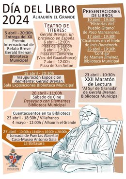 Gerald Brenan, protagonista de la programación por el Día del Libro en Alhaurín el Grande