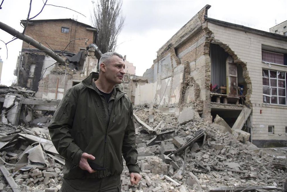 El alcalde de Kiev, Vitali Klitschko.