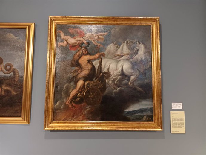 'La Apoteosis De Hércules', De Juan Bautista Martínez Del Mazo, Es Una De Las Obras Del Museo Del Prado Que Pueden Verse En El Museo De Huesca.