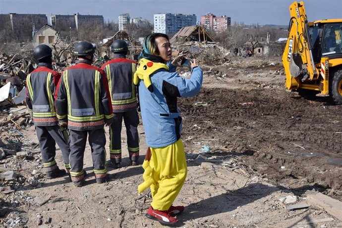 Imagen de archivo de un ataque ruso en Zaporiyia, a fecha de marzo de 2024 