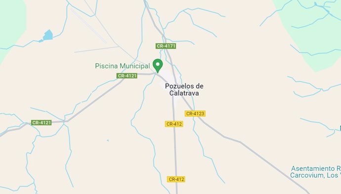 Archivo - Imagen de Los Pozuelos de Calatrava en Google Maps.