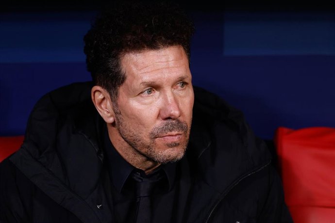 Diego Pablo Simeone, entrenador del Atlético de Madrid