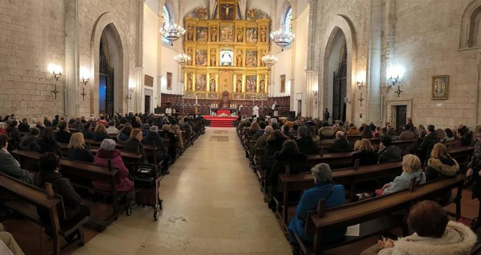 Misa de Domingo de Resurrección en la Catedral de Ciudad Real.