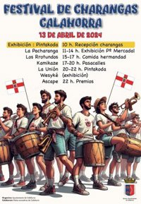 Las charangas Ascape, La Pacharanga, Los Rrotundos, Kamikaze, Wesyké y La Unión actuarán el 13 de abril en Calahorra