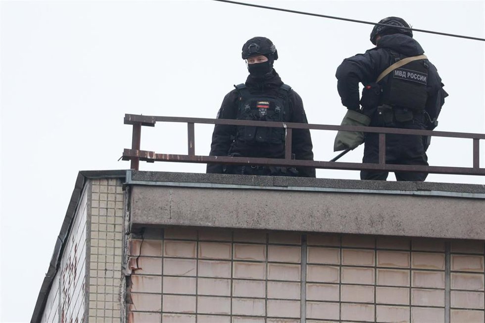 Policía en Rusia