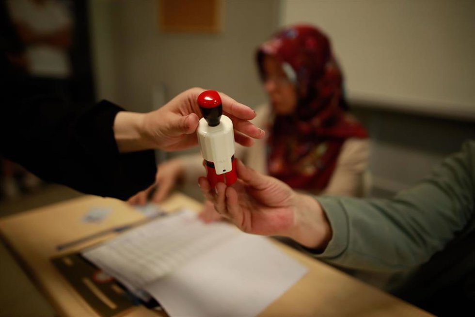 Imagen de archivo de las elecciones municipales 2024 en Turquía