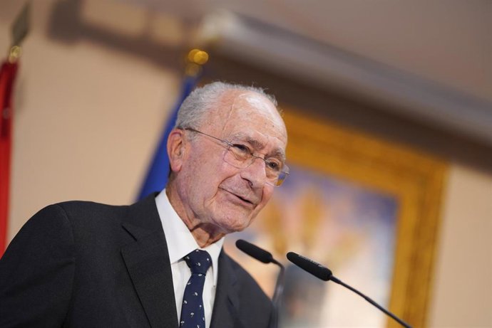 Foto de archivo del alcalde de Málaga, Francisco de la Torre, en un acto.