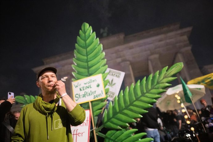 Concentración tras la legalización del cannabis en Alemania