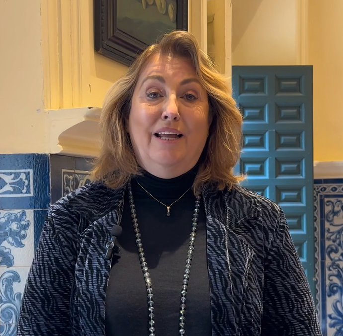 La Concejal De Turismo Del Ayuntamiento De Segovia, May Escobar,