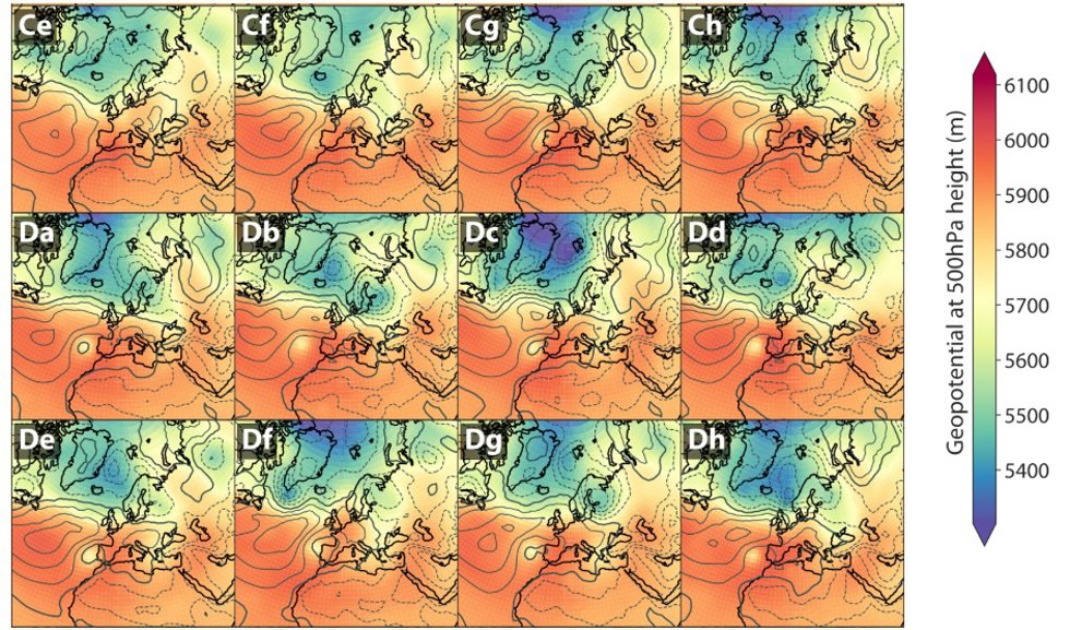 Recurso de pronóstico de tiempo con el modelo de IA generativa SEEDS