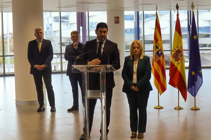 Inauguración del Juzgado de Primera Instancia número 23 de Zaragoza.