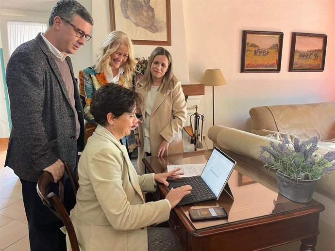 Acto de constitución de la red de cooperación transnacional para la digitalización de pymes rurales.