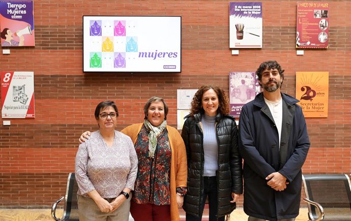 Inauguración de la exposición itinerante de CCOO de Andalucía 'Mujeres, historia de lucha'