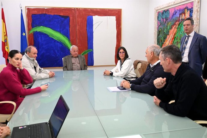 Reunión de los miembros del jurado del Premio Castilla y León del Deporte 2023