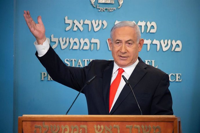 Archivo - El primer ministro israelí, Benjamin Netanyahu