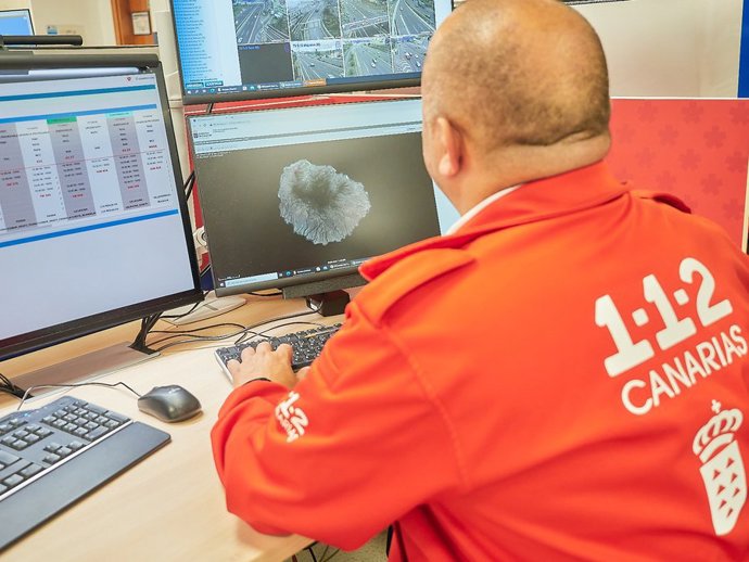 Sala operativa del Centro Coordinador de Emergencias y Seguridad (Cecoes) 1-1-2
