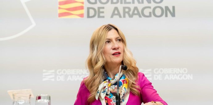 La portavoz del Gobierno de Aragón, Mar Vaquero.