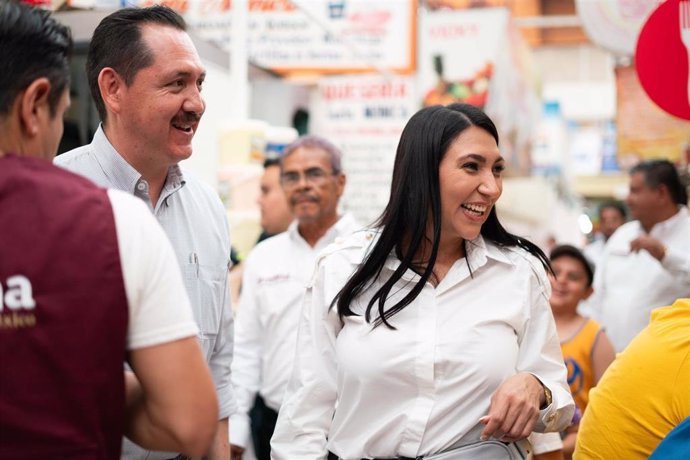 Candidata de Morena a la alcaldía de la ciudad mexicana de Celaya