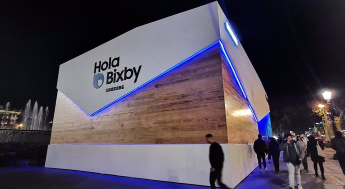 Archivo - Samsung presenta a Bixby en español en el MWC 2019