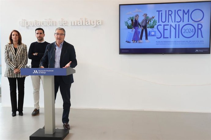 Presentación del Programa de Turismo Sénior de la Diputación de Málaga.