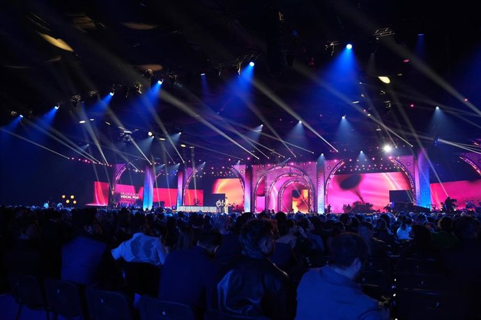 Archivo - Gala de entrega de los Latin Grammy 2023, en el Palacio de Congresos de Sevilla, imagen de archivo.