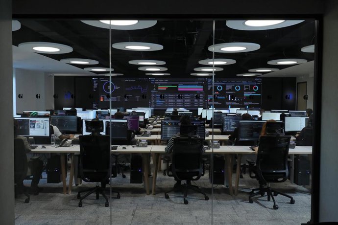 Archivo - Un SOC (centro de operaciones de seguridad) de BeDisruptive