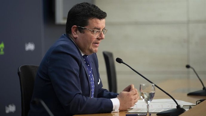 El portavoz del Ejecutivo riojano, Alfonso Domínguez