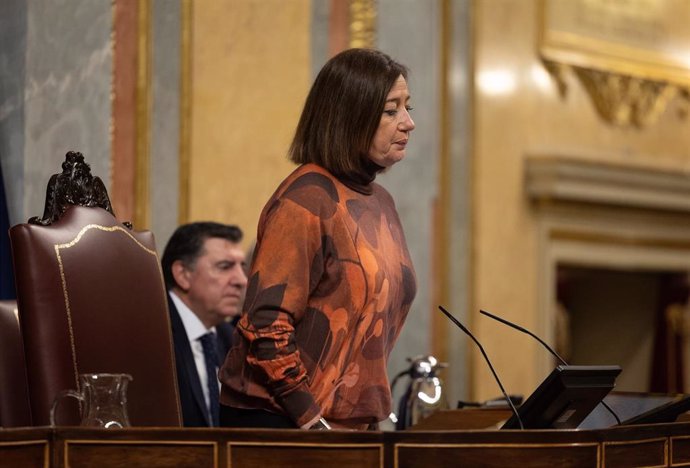 La presidenta del Congreso, Francina Armengol.