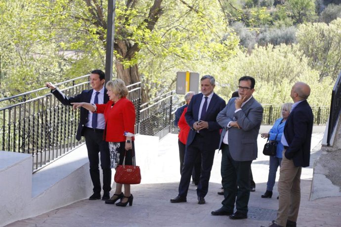 Archivo - Visita de la Diputación Provincial al municipio de Laroya (Almería)