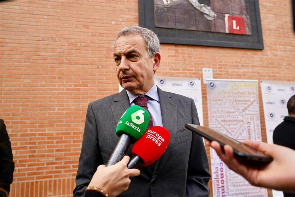 El expresidente del Gobierno y exsecretario general del PSOE José Luis Rodríguez Zapatero.