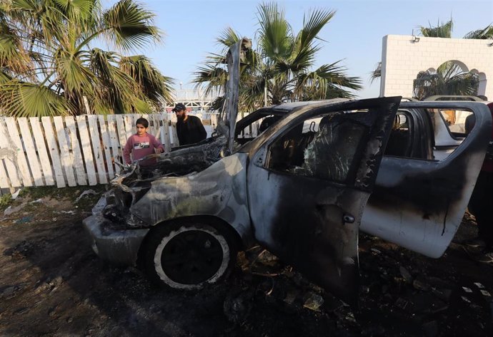 Convoy de World Central Kitchen atacado en el centro de la Franja de Gaza