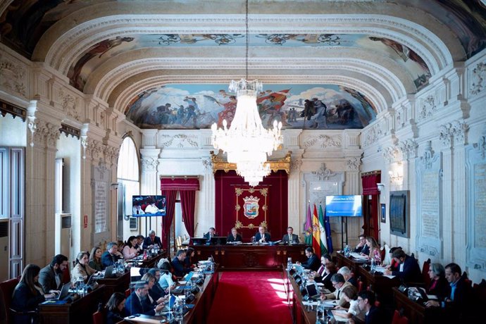 Pleno del Ayutamiento de Málaga