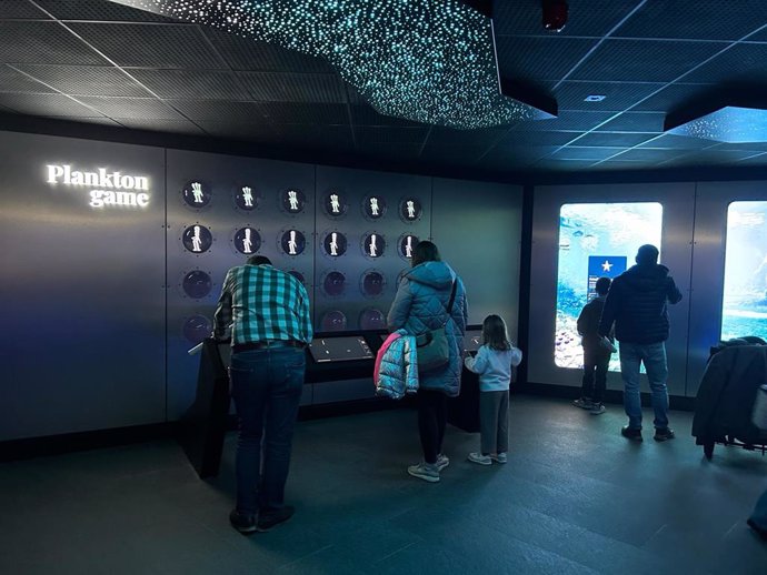 Un total de 15.249 personas visitaron el Aquarium de San Sebastián durante Semana Santa