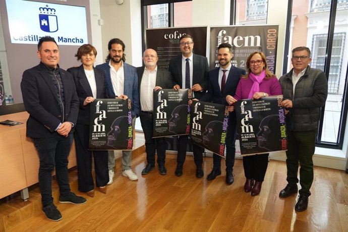 Presentación de la Feria de Artes Escénicas y Musicales de Castilla-La Mancha.