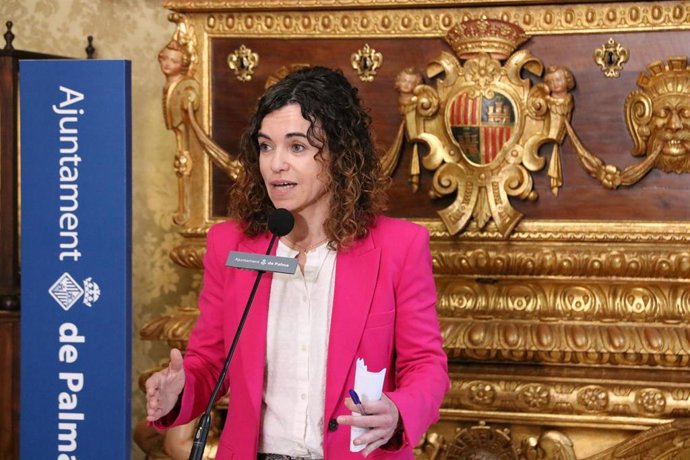 La portavoz del PSIB en el Ayuntamiento de Palma, Rosario Sánchez.