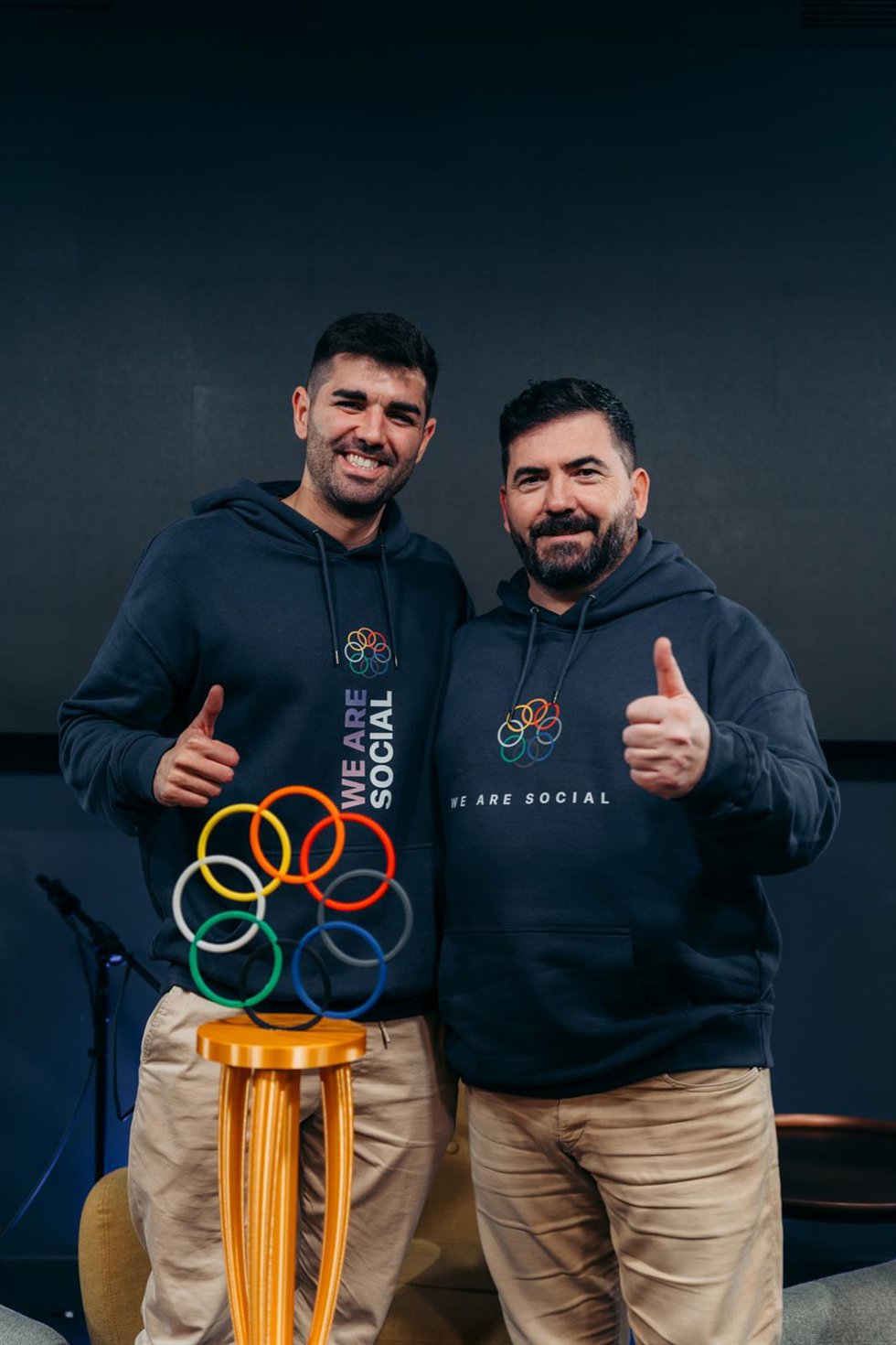 Archivo - Los fundadores de 'Impact Social Cup', Tomás Garnelo y Manu Marín, una competición creada para promover los ODS a través de proyectos de innovación social.