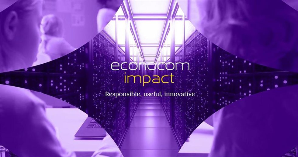 La plataforma 'Impact' de comunicación digital que presenta la hoja de ruta y compromisos del grupo Econocom en materia de Responsabilidad Social Corporativa