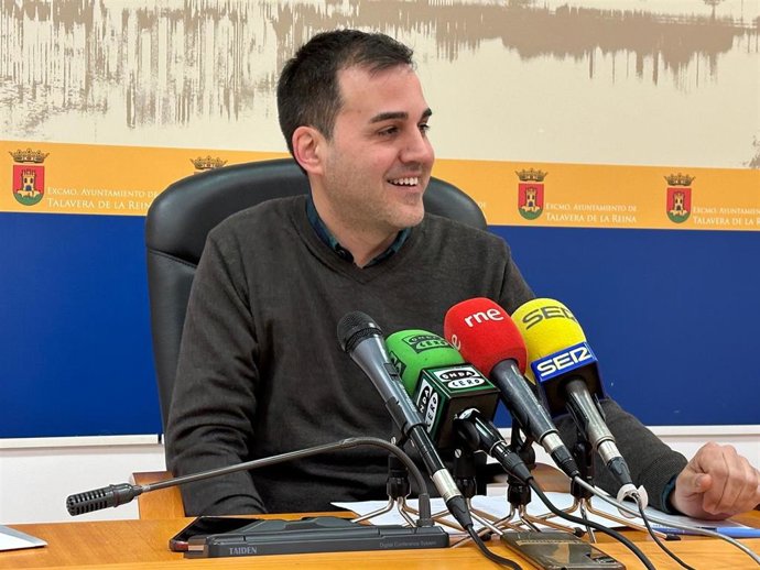 El concejal de Empleo de Talavera de la Reina, Javier Muñoz-Gallego.