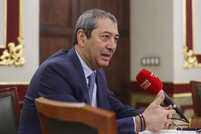 Archivo - Arxiu - El vicepresident primer i conseller de Cultura i Esport de la Generalitat Valenciana, Vicente Barrera, (arxiu)