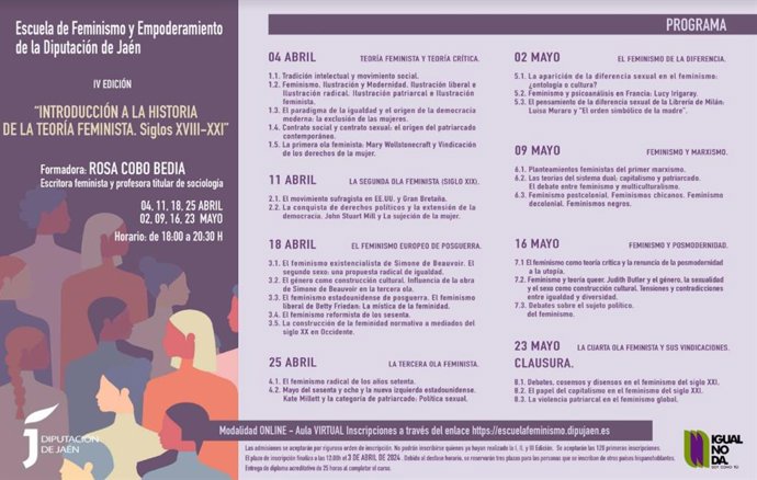 Programa del curso.